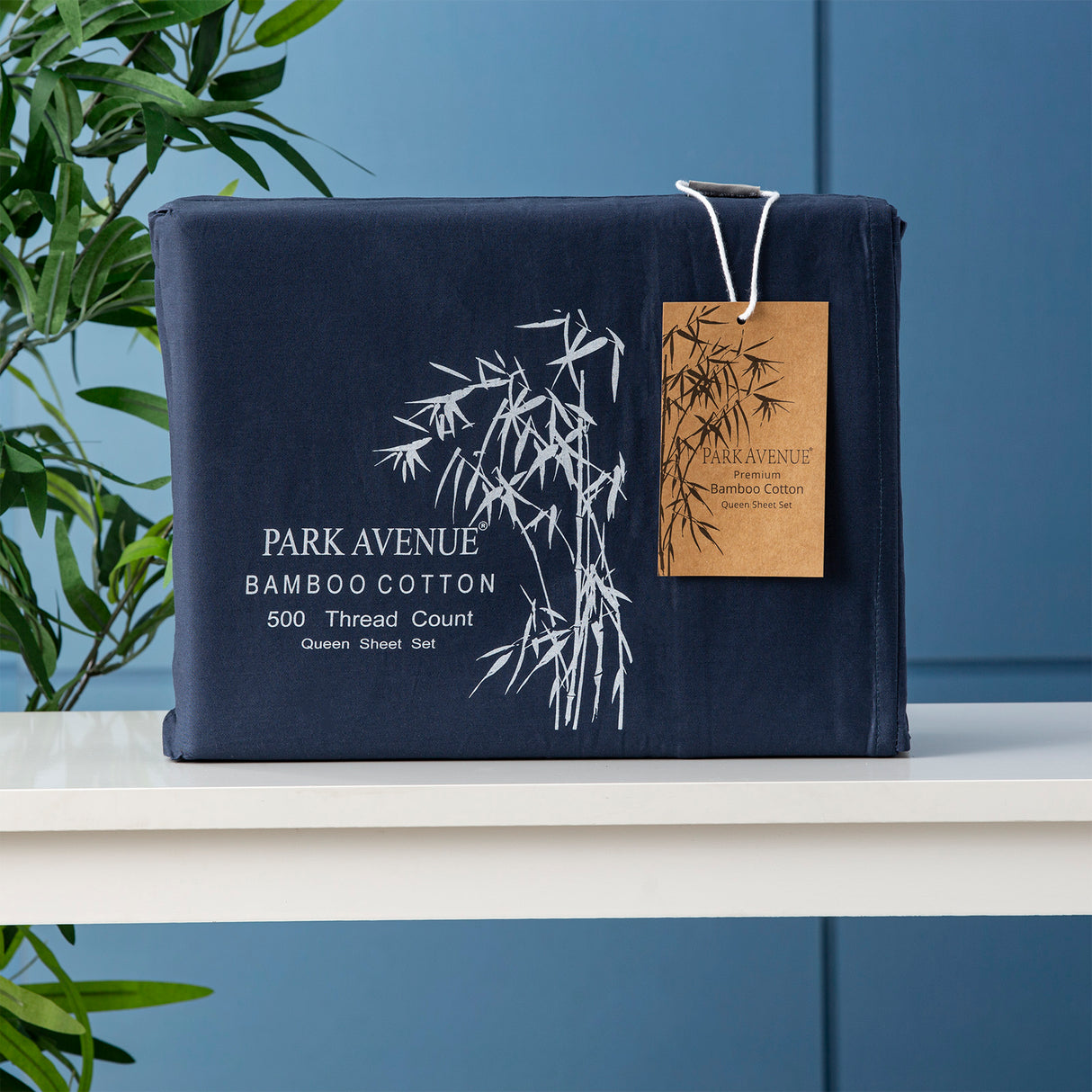 500TC Superior Bamboo Cotton Hotel Quality Sheet  Set by Park Avenue | Premium Fibre and Quality