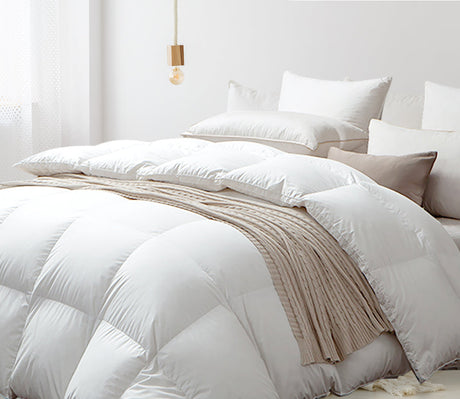 Luxore Ultra Warm 700GSM Goose Down Feather Filled Quilt | Super Warm Goose Doona