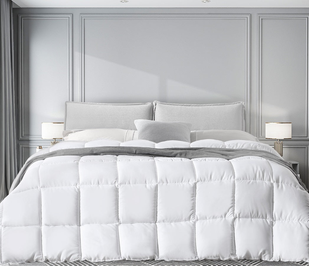 Luxore Premium 200GSM Summer Cooling Bamboo Quilt | Light Breathable Doona Duvet