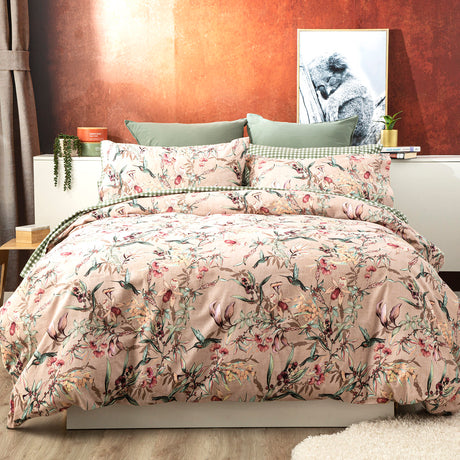 175GSM 100% Egyptian Cotton Flannelette Quilt Cover Set by Park Avenue | Winter Warm Bedding