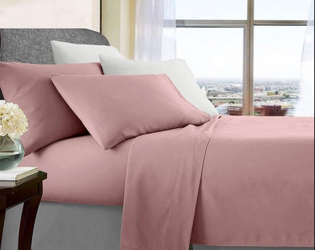 750TC Opulence Ultra Soft Microfibre Wrinkle Free Sheet Set | Summer Cooling Sheet