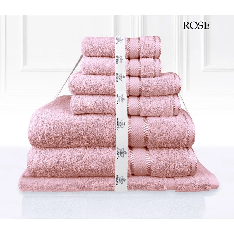 Luxury Kingtex 100% Supreme Cotton Towel Set | 100% Cotton Bath Towel Set | 28 Colours
