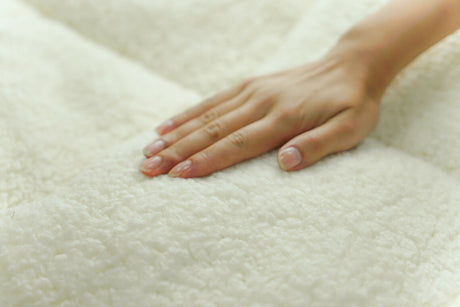 Ramesses 1200GSM Sherpa Winter Mattress Topper | Deluxe Super Warm Fleece Topper