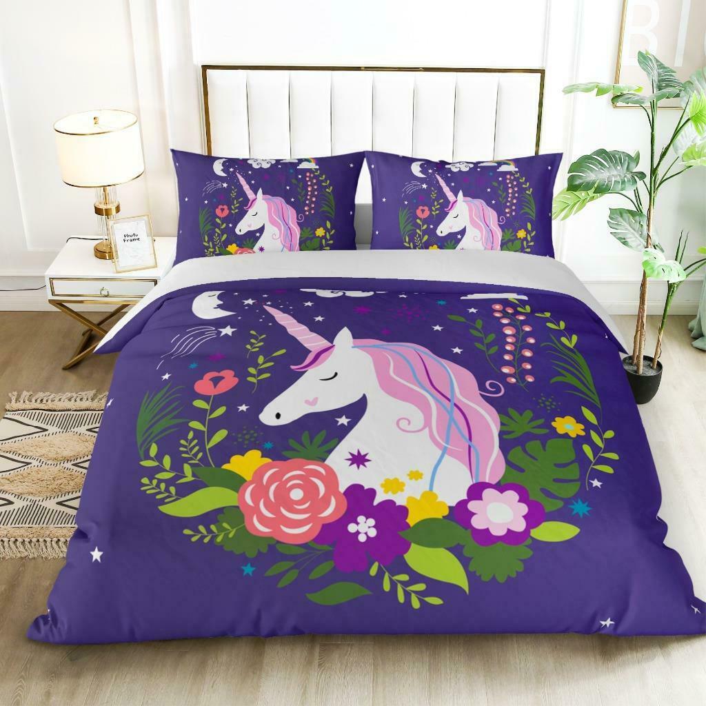 300TC My Unicorn Kids Soft Touch Quilt Cover Set