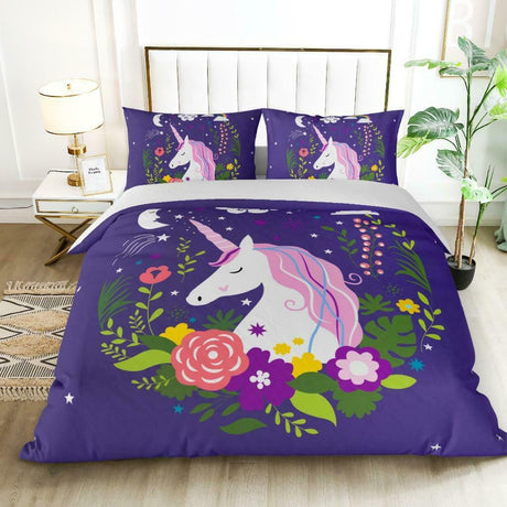 300TC My Unicorn Kids Soft Touch Quilt Cover Set