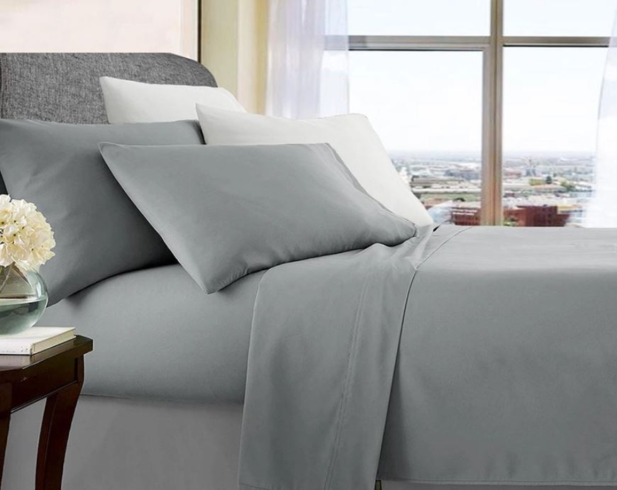 750TC Opulence Ultra Soft Microfibre Wrinkle Free Sheet Set | Summer Cooling Sheet
