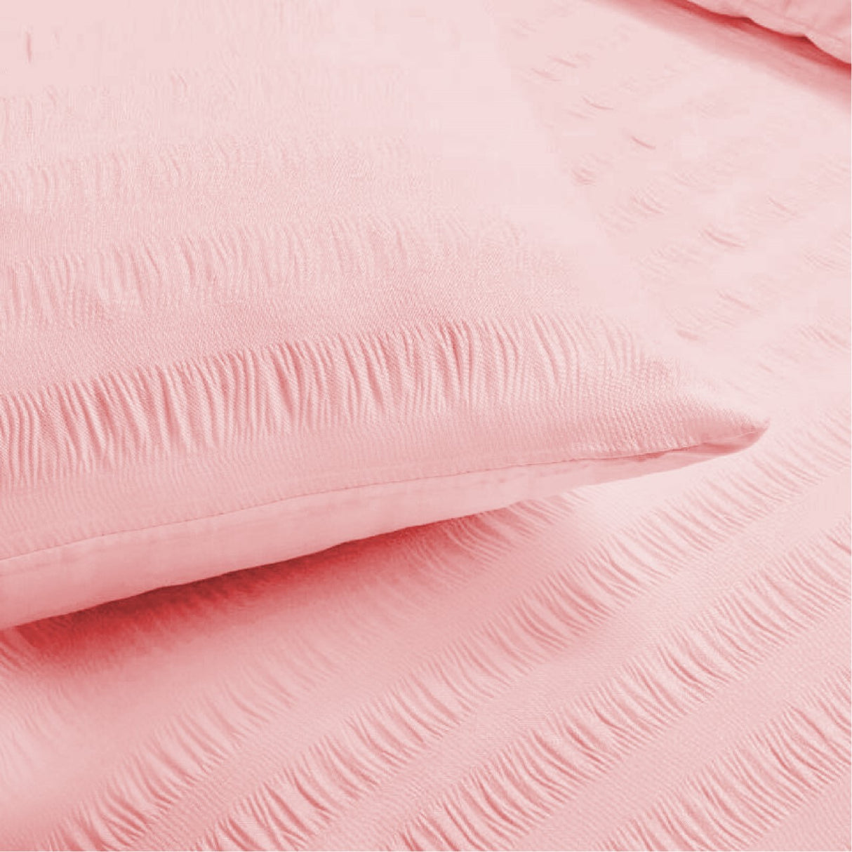 300TC Modern Seersucker Design Quilt Cover Set
