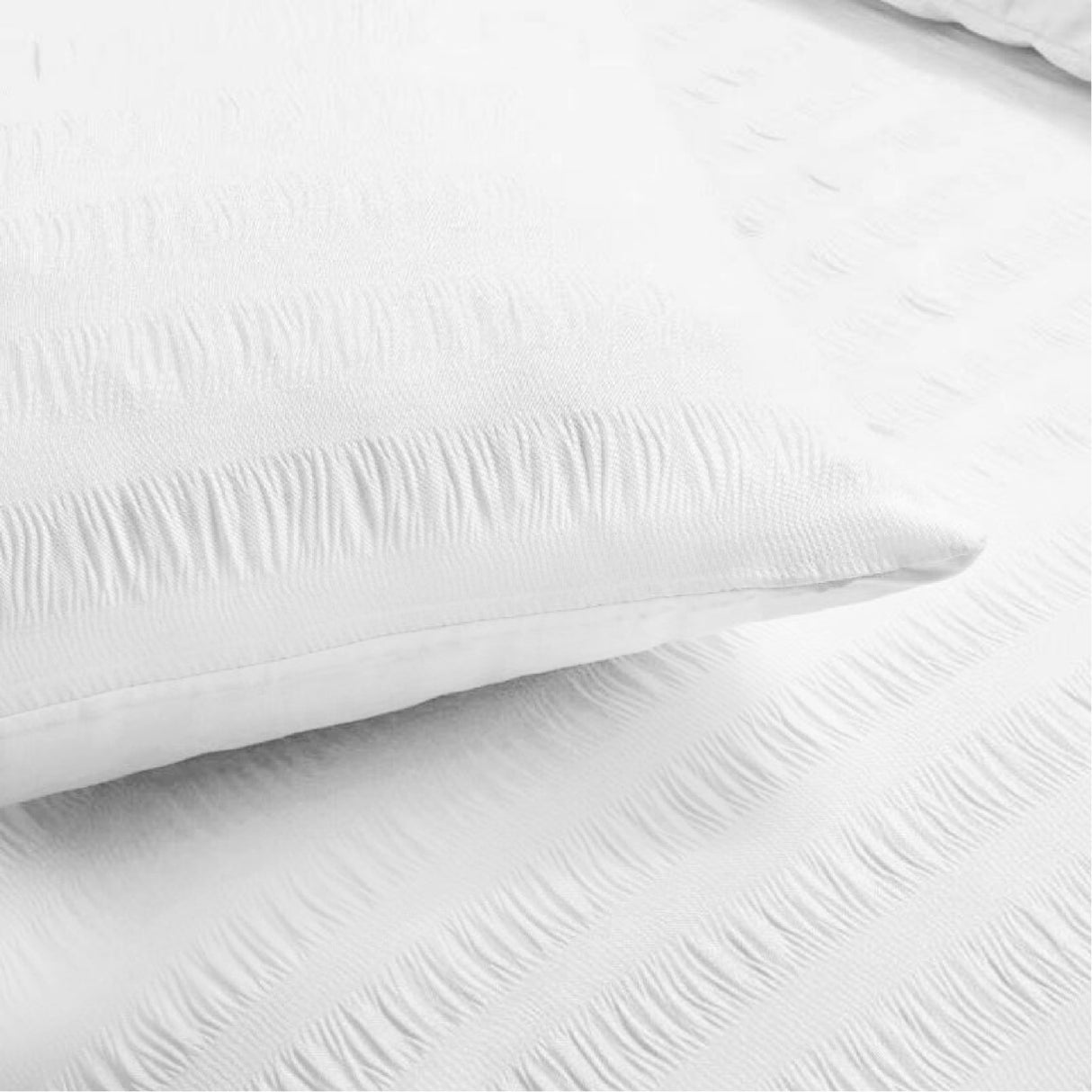 300TC Modern Seersucker Design Quilt Cover Set