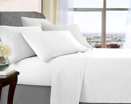750TC Opulence Ultra Soft Microfibre Wrinkle Free Sheet Set | Summer Cooling Sheet