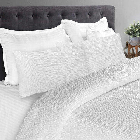 Shangri-La Honeycomb Quilt Cover Set | Ultra Soft Waffle Quilt Cover Set Airmax