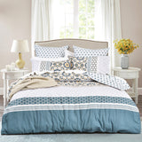 300TC 100% Cotton Reversible Mizunna Quilt Cover Set by Renee Taylor