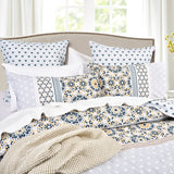300TC 100% Cotton Reversible Mizunna Quilt Cover Set by Renee Taylor