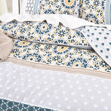 300TC 100% Cotton Reversible Mizunna Quilt Cover Set by Renee Taylor
