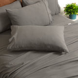 Luxore Ultra Plush Vintage Washed Microfiber Sheet Set by Ddecor Home