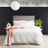 Luxore Ultra Plush Vintage Washed Microfiber Quilt Cover Set by Ddecor Home