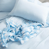 Luxore Ultra Plush Vintage Washed Microfiber Quilt Cover Set by Ddecor Home