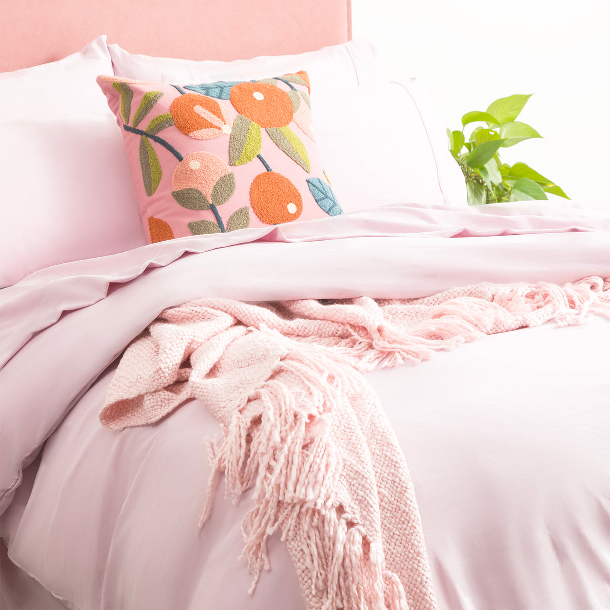 Luxore Ultra Plush Vintage Washed Microfiber Quilt Cover Set by Ddecor Home
