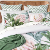 300TC 100% Cotton Reversible Flaura Quilt Cover Set by Renee Taylor