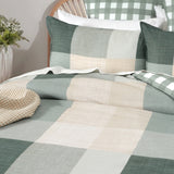 300TC 100% Cotton Reversible Elana Quilt Cover Set by Renee Taylor