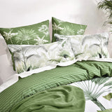300TC 100% Cotton Reversible Bahamas Quilt Cover Set by Renee Taylor