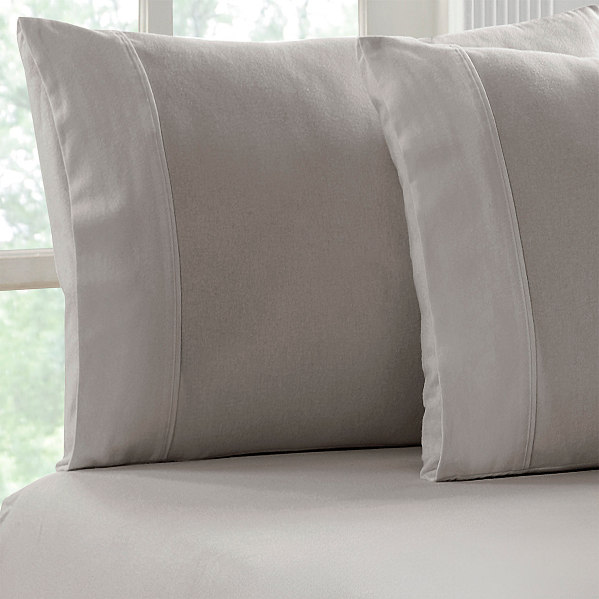 175GSM 100% Egyptian Cotton Flannelette Fitted Sheet Combo Set by Park Avenue |Winter Warm Bedding