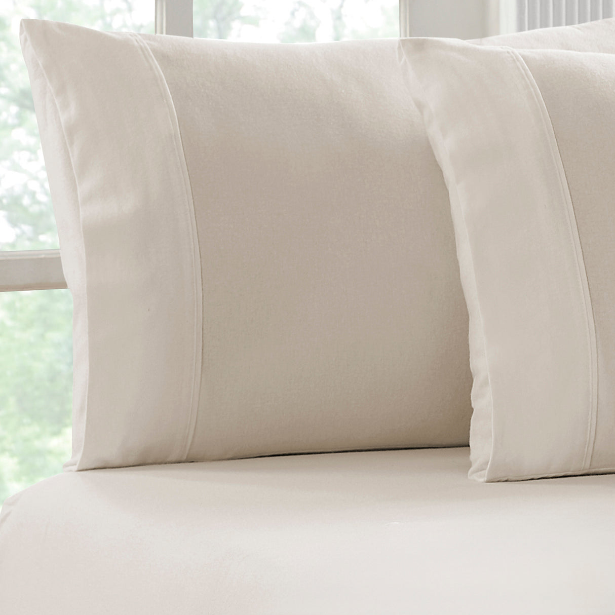 175GSM 100% Egyptian Cotton Flannelette Fitted Sheet Combo Set by Park Avenue |Winter Warm Bedding