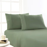 175GSM 100% Egyptian Cotton Flannelette Fitted Sheet Combo Set by Park Avenue |Winter Warm Bedding