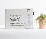 Luxiore 100% Organic Cotton Melange Jersey Fitted Sheet Combo Set by Renee Taylor | Breathable Eco Cotton Wrinkle Free Sheets