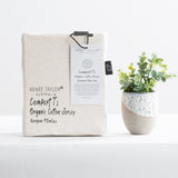 Luxiore 100% Organic Cotton Melange Jersey Quilt Cover Set by Renee Taylor | Breathable Eco Cotton Donna Cover Set