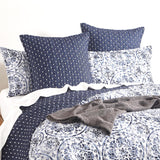 Amore 3pc Quilted Reversible Coverlet Set by Renee Taylor | Two Sided Modern Light Coverlet