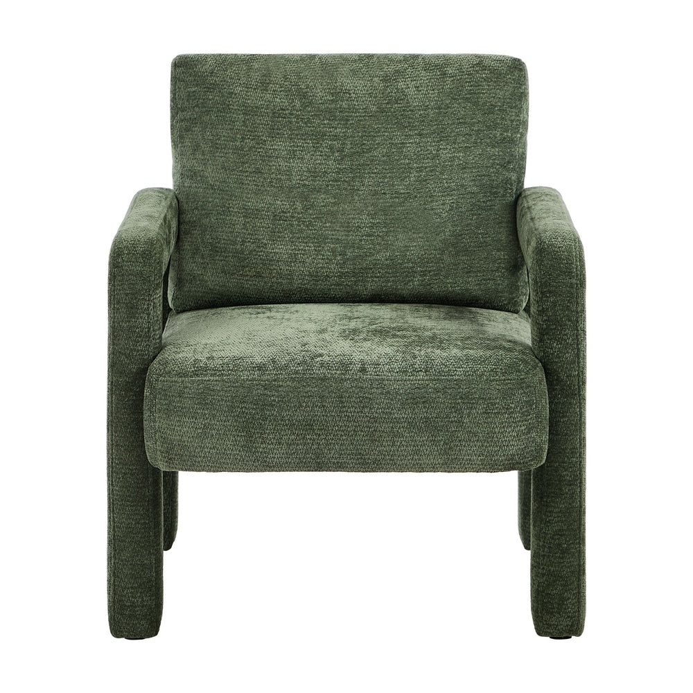 Milano Super Soft Velvet Touch Armchair | Designer Feel Modern Accent Lounge Chair