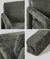 Milano Super Soft Velvet Touch Armchair | Designer Feel Modern Accent Lounge Chair