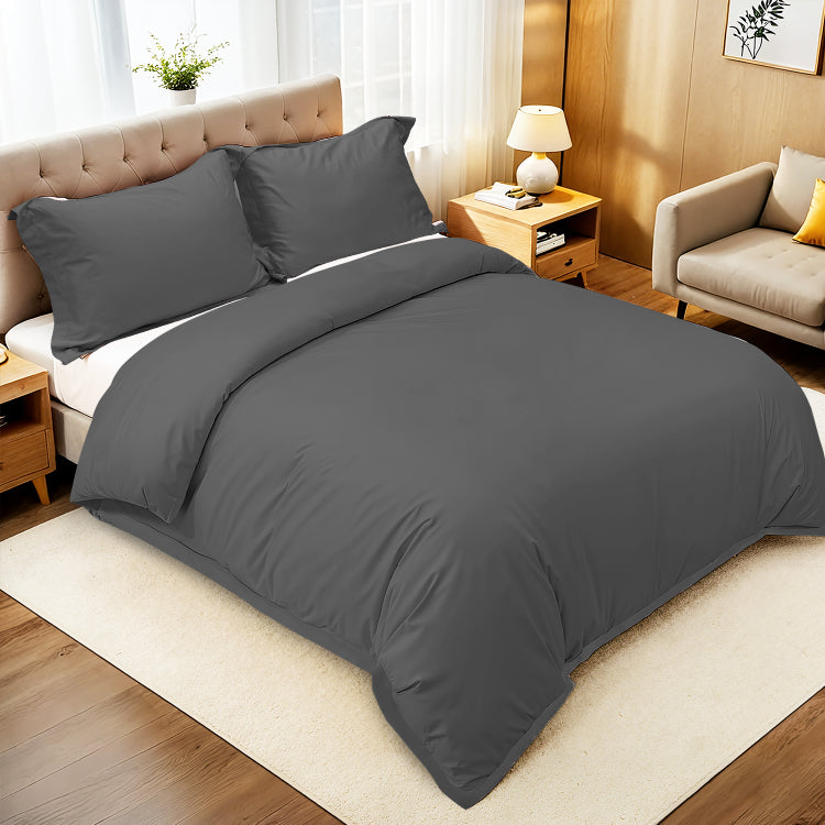 Ramesses Supreme 1200TC Egyptian Cotton and Bamboo Quilt Cover Set | Luxury High Quality Duvet Covers