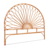 Dreamweaver Rattan Bed Frame Headboard | Modern Wooden Sturdy Bed Head