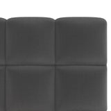 Botelia Grey Velvet Low Profile Bed Frame | Soft Luxurious Tufted Premium Fabric Ground Bed