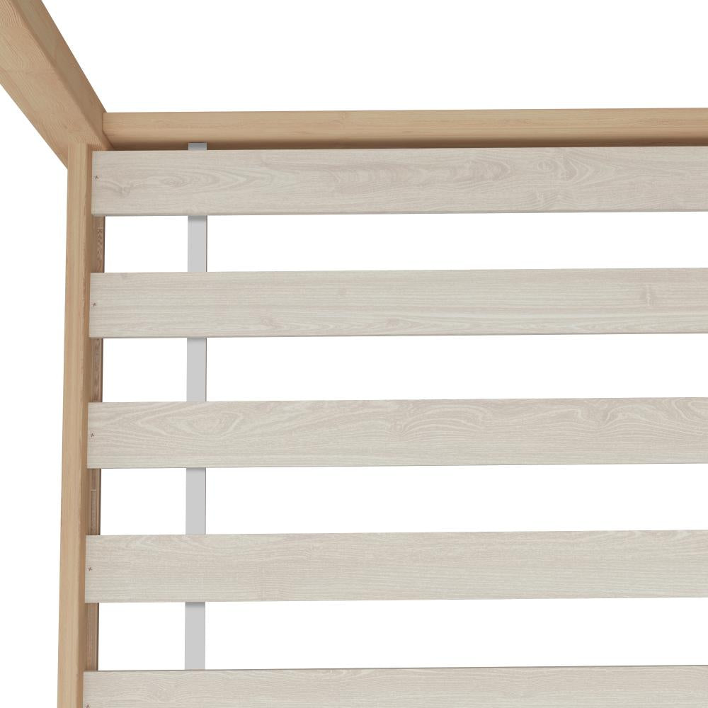 Scandi Wooden Kids House or Teepee Bed with Mattress Set | Children's Bed and Mattress Combo
