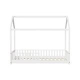 Scandi Wooden Kids House in Double Size | Novelty Kids Beds | Wooden Childrens Beds