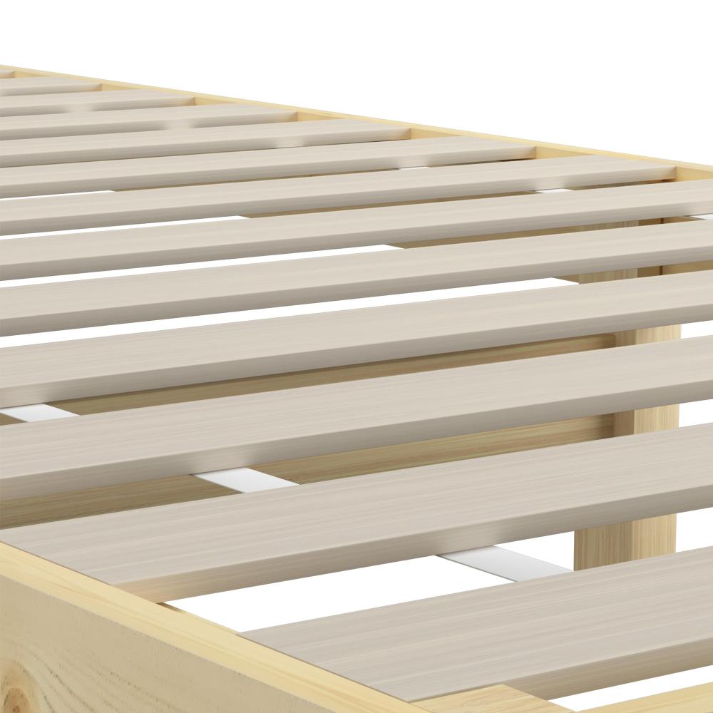 Milano High Quality Solid Wooden Timber Bed Base | Easy Assembly Quality Platform Bed | Minimalistic Bed Base