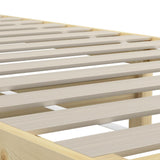 Milano High Quality Solid Wooden Timber Bed Base | Easy Assembly Quality Platform Bed | Minimalistic Bed Base