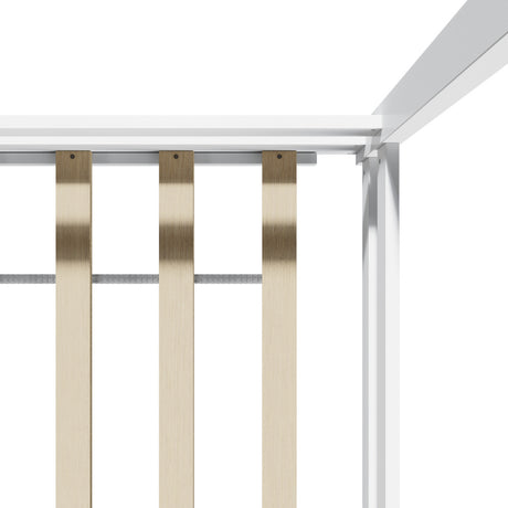 Juno Double Size Wooden NZ Pine Kids House Bed with Fence | Kids House Style Double Bed Frame