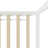 Juno Luxe Premium Kids NZ Timber House Bed with Fence | Funzee Kids House Style Bed Frame in Single
