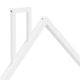 Reggio Luxe Premium Kids Chimney Floor Bed | King Single Size Childrens Wooden Low Profile Floor Bed