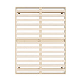 Scandi Rearo Premium Timber Platform Bed | High Quality Wooden Slimline Floating Bed Base