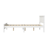 Aria Hampton White Wooden Bed Frame | Solid Modern Timber Bed High Quality Frame