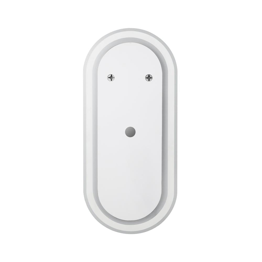 Lumiro Oval Bathroom LED Mirror | Oval Modern High Quality 3 Colour LED Bathroom Mirros | Easy Install Anti Fog