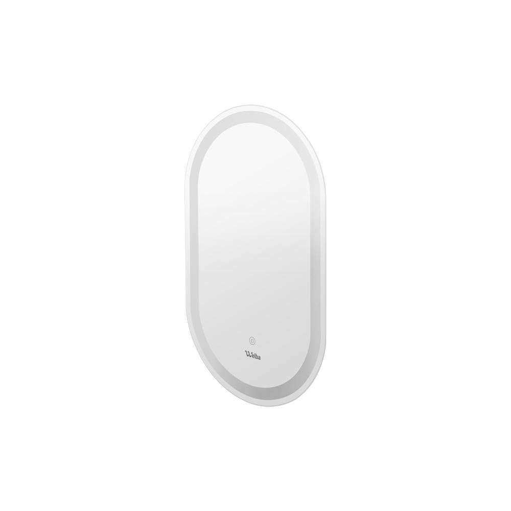 Lumiro Oval Bathroom LED Mirror | Oval Modern High Quality 3 Colour LED Bathroom Mirros | Easy Install Anti Fog