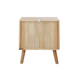 Prato 2 Draw Wooden Bedside Table | Modern Storage Bedside Unit Nightstand