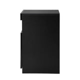 Grazio Supreme LED Multicolour Bedside Table | Modern Glossy Lift Storage Nightstand