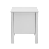 Aston 2 Draw Handle Free Bedside Table | Modern Scandi Style Nightstand