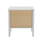 Aston 2 Draw Handle Free Bedside Table | Modern Scandi Style Nightstand